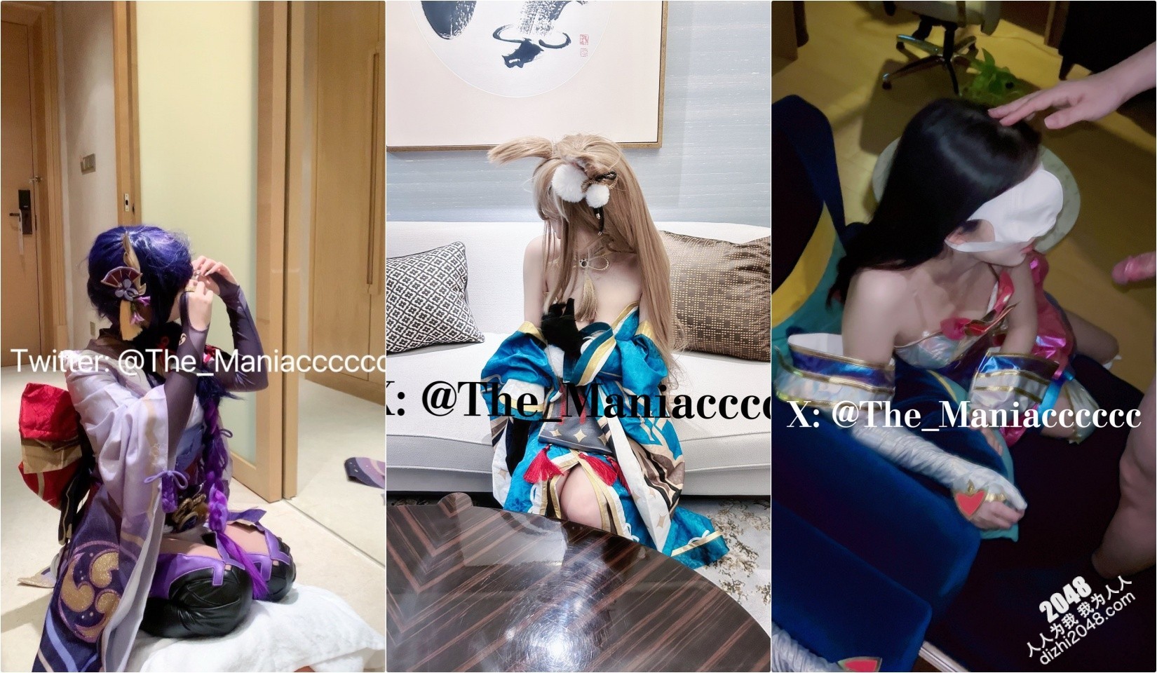✅专操极品COS大神【Maniacccccc】新作 星之守护卡莎&amp;菲谢尔COS 优菈 后入潮吹，模特身材尤物女神颜值党福利[MP4/993MB]