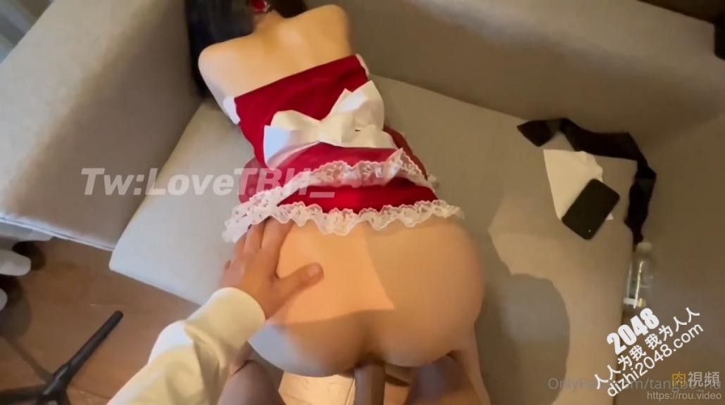 【MP4】[国产自拍]AAV-424 淫荡少女穿兔女郎装配白丝网袜，翘臀撅起被后入猛干快感直冲深处