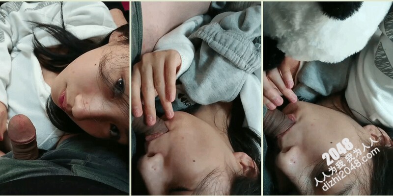 极品反差婊乖巧素颜小女友水汪汪的大眼睛好白菜被猪拱了睡意朦胧中都不忘含着男友短小的鸡巴